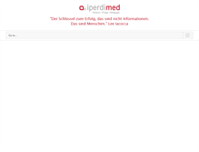 Tablet Screenshot of iperdimed.de